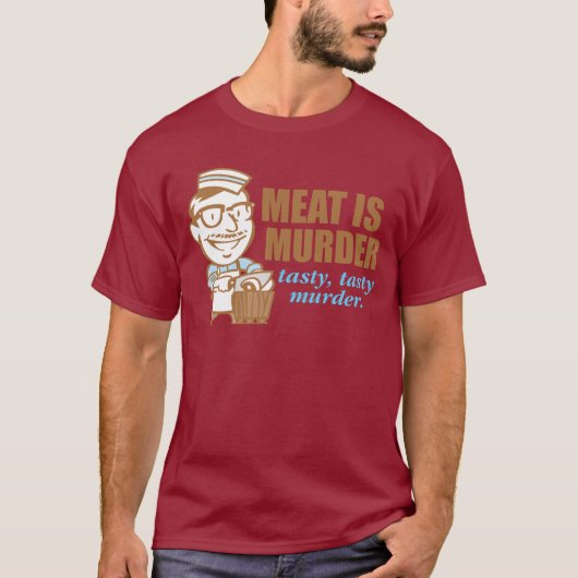 肉が腐っている Tシャツ (正面)