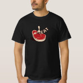 肉だ Tシャツ (正面)