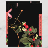 肉とシーフード |レシピ挿入 |黒いさくらんぼ (正面/裏面)