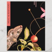 肉とシーフード |レシピ挿入 |黒い蝶 (裏面)