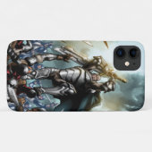 肉と鋼V1デザインiPhoneケース Case-Mate iPhoneケース (裏面(横))