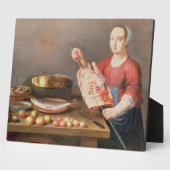 肉と魚の余生と調理師 フォトプラーク (側面)