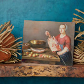 肉と魚の余生と調理師 フォトプラーク (側面)