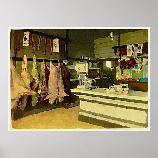 肉に気を付ける ポスター (正面)