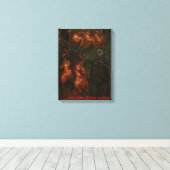 肉のかけら キャンバスプリント (インサイチュ (ウッドフロア))