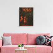 肉のかけら キャンバスプリント (インサイチュ (リビング))