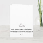 肉のデーカード！ カード (裏面)