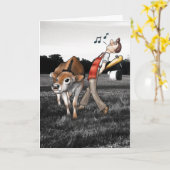 肉のデーカード！ カード (黄色い花)