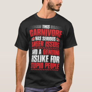 肉の怒りの問題ケトジェニックダイエットケトカーニボレ Tシャツ