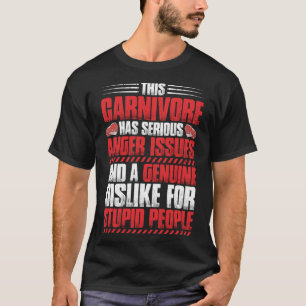 肉の怒りの問題ケトジェニックダイエットケトカーニボレ Tシャツ