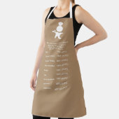 肉の温帯ガイドアイスコーヒー，シェフ エプロン (インサイチュ)