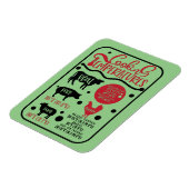 肉の温度 マグネット (左側)