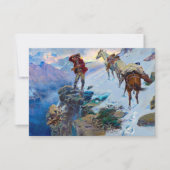 肉の肉ではない'それはラッセルによってパンに入るまで サンキューカード (正面)