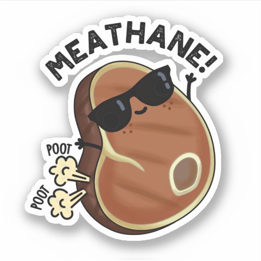 肉はねおもしろいり肉ぷん シール (正面)