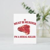 肉は殺人だ ポストカード (スタンド正面)