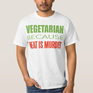 肉は殺人である – アンチ – 肉 Tシャツ