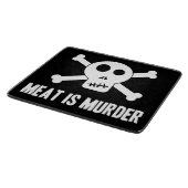 肉は殺人の裁き盤だ カッティングボード (角)
