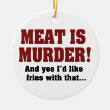 肉は殺人！でもフライドポテト付きでお願いします