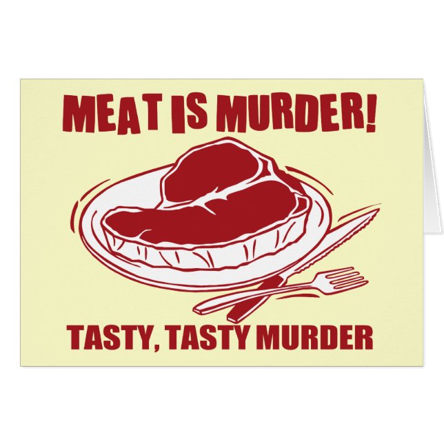 肉は殺害です (正面横)