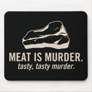 肉は殺害です。 風味がよく、風味がよい殺害のマウスパッド マウスパッド