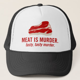 肉は殺害、風味がよい殺害です キャップ