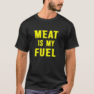 肉は燃料だ Tシャツ