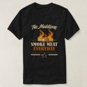 肉を毎日吸パーソナライズされたう Tシャツ (デザイン正面)