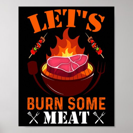 肉を焼こう ポスター (正面)