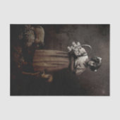 肉を食い殺す羊のように落ちる 薄葉紙 (正面)