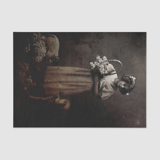 肉を食い殺す羊のように落ちる 薄葉紙 (正面)