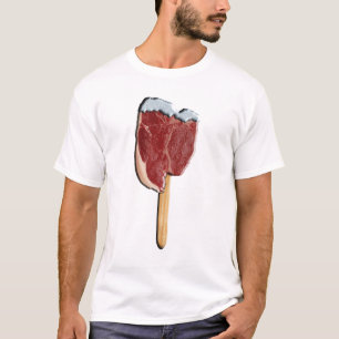 肉アイスキャンデー Tシャツ
