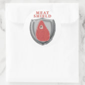 肉シールド ラウンドシール (バッグ)