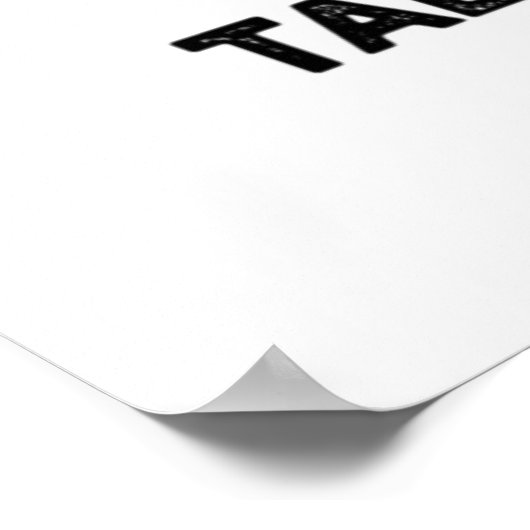 肉ステーキパおもしろいンの和牛タルキン ポスター (角)