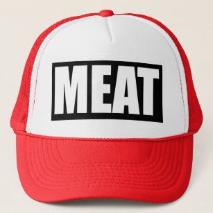 肉トラック運転手の帽子 キャップ