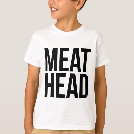 肉ヘッドMeathead Tシャツ (正面)