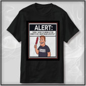 肉ベースのダイエットを呼び起こす可能性のある肉食動物の警告 Tシャツ