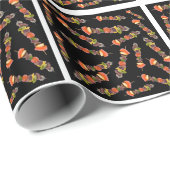 肉串パターン ラッピングペーパー (ロールコーナー)