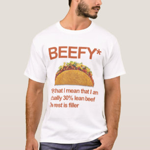 肉付きがよいいタコスのTシャツTaco Bell Tシャツ