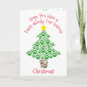 肉付きで毛皮いっぱいキュートなペット好き シーズンカード (正面)