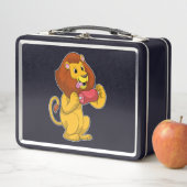 肉付きライオン メタルランチボックス (インサイチュ)