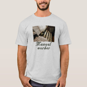 肉体労働者のTシャツ Tシャツ