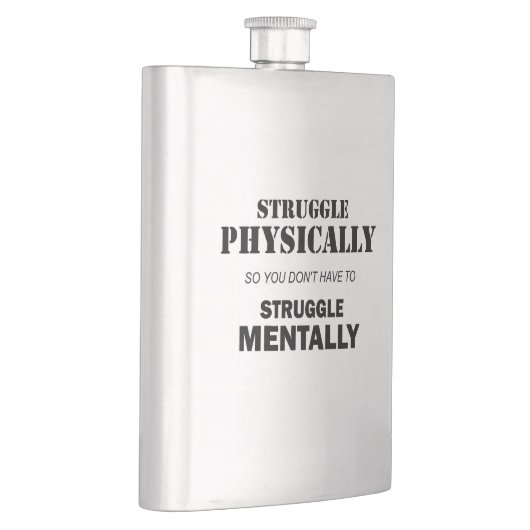 肉体的に精神的に苦しむ フラスク (右)