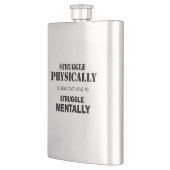 肉体的に精神的に苦しむ フラスク (左)