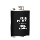 肉体的に精神的に苦しむ フラスク (右)