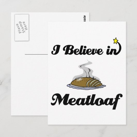 肉信じ塊だ ポストカード (正面/裏面)