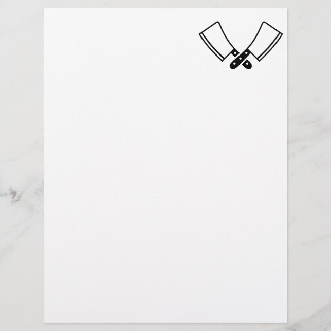 肉切り包丁 (正面)