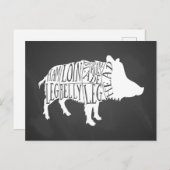 肉切り肉ブッチャー図狩り シーズンポストカード (正面/裏面)