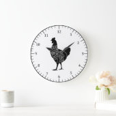 肉切り ラージ壁時計 (ホーム)