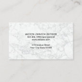 肉切り | 牛肉切りグラフ 名刺 (裏面)