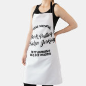 肉喫煙ポーク引き抜きピットマスター エプロン (インサイチュ)